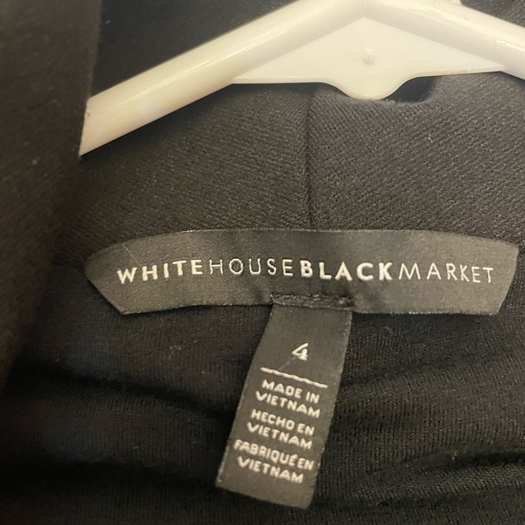 White House Black Market Black Jacket with Label Detail - Picture 4 of 7